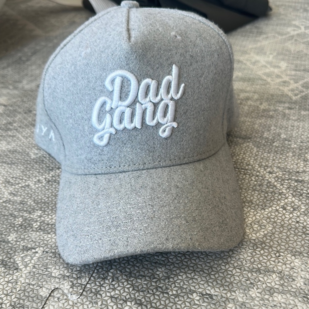 Gray Dad Gang Cap